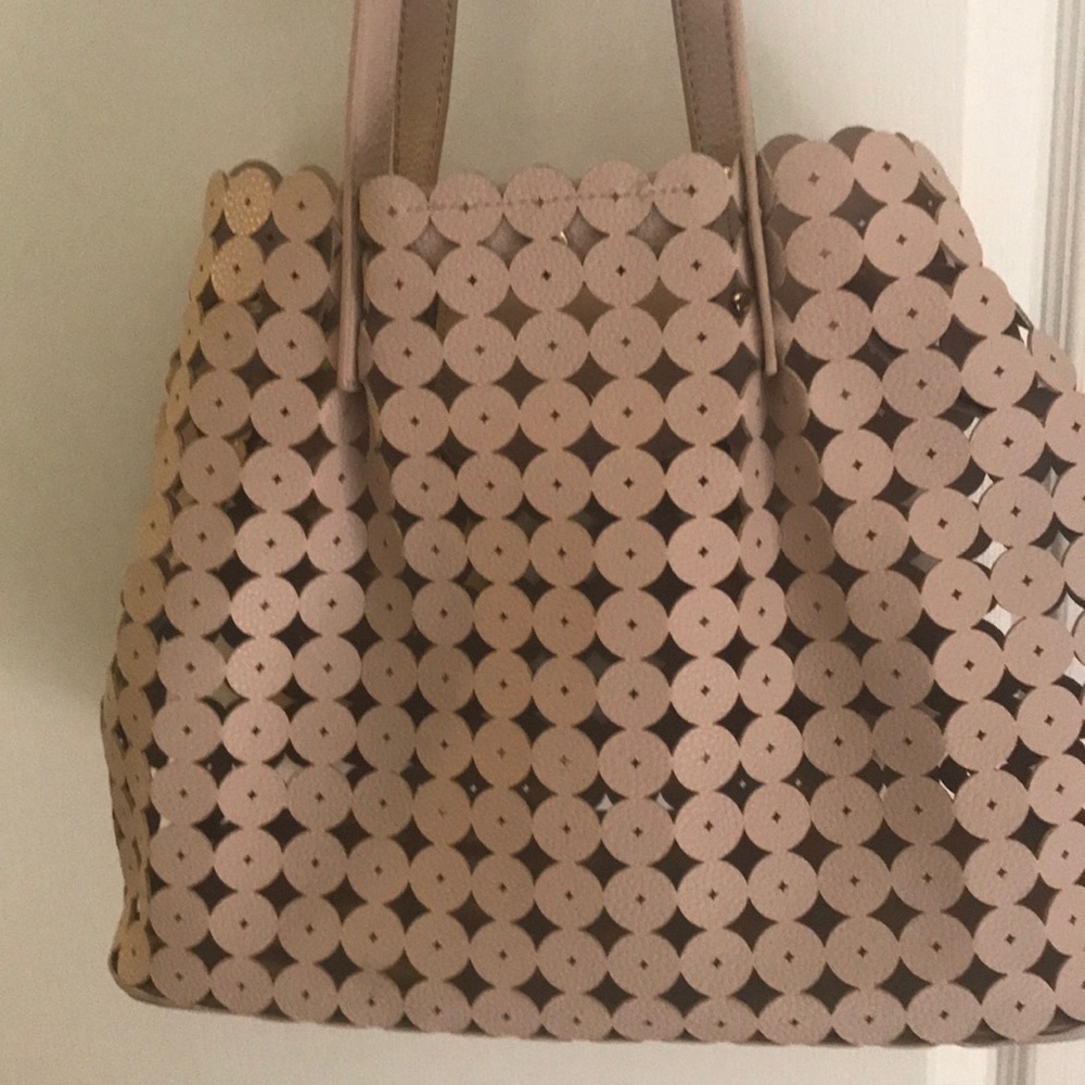 Moda  Luxe handbag with removable clutch. NWOT.